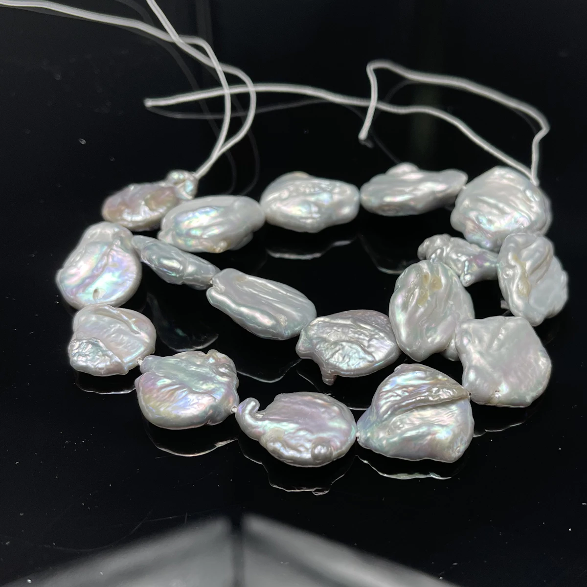 

Natural Original Freshwater Baroque Pearl Beads High Quality Loose Beads for DIY Necklace Bracelet Making Jewelry 13''