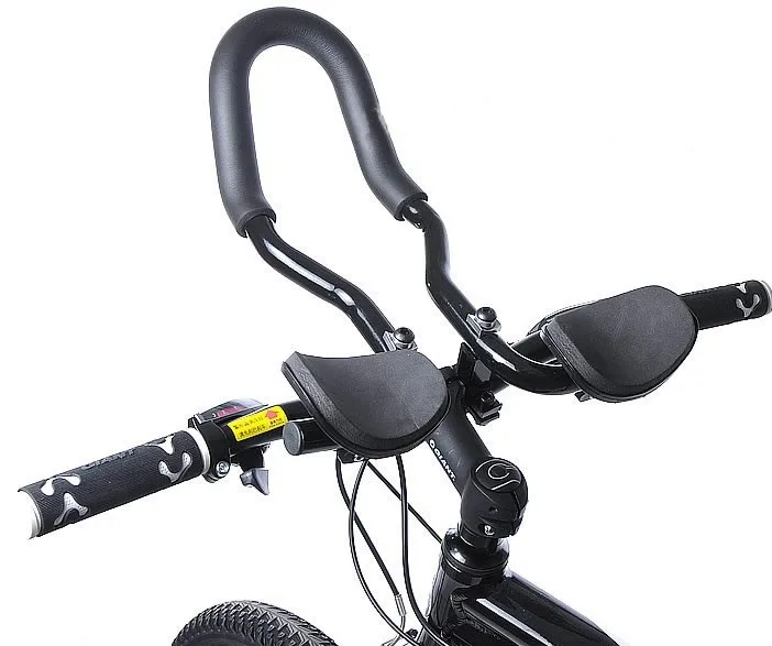 Bicycle integrated aluminum alloy rest put TT put iron three long-distance riding rest put mountain bike riding equipment