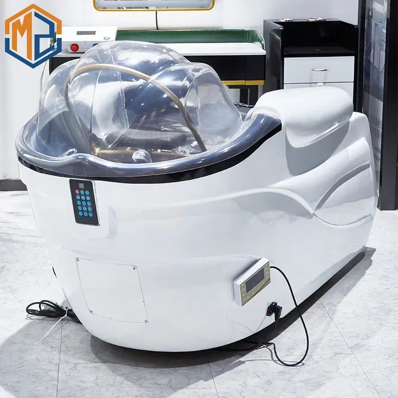 

ss7486 new styleIntelligent full body massage shampoo bed Hair salon Energy saving Electric shampoo bed Fumigation hair treatmen