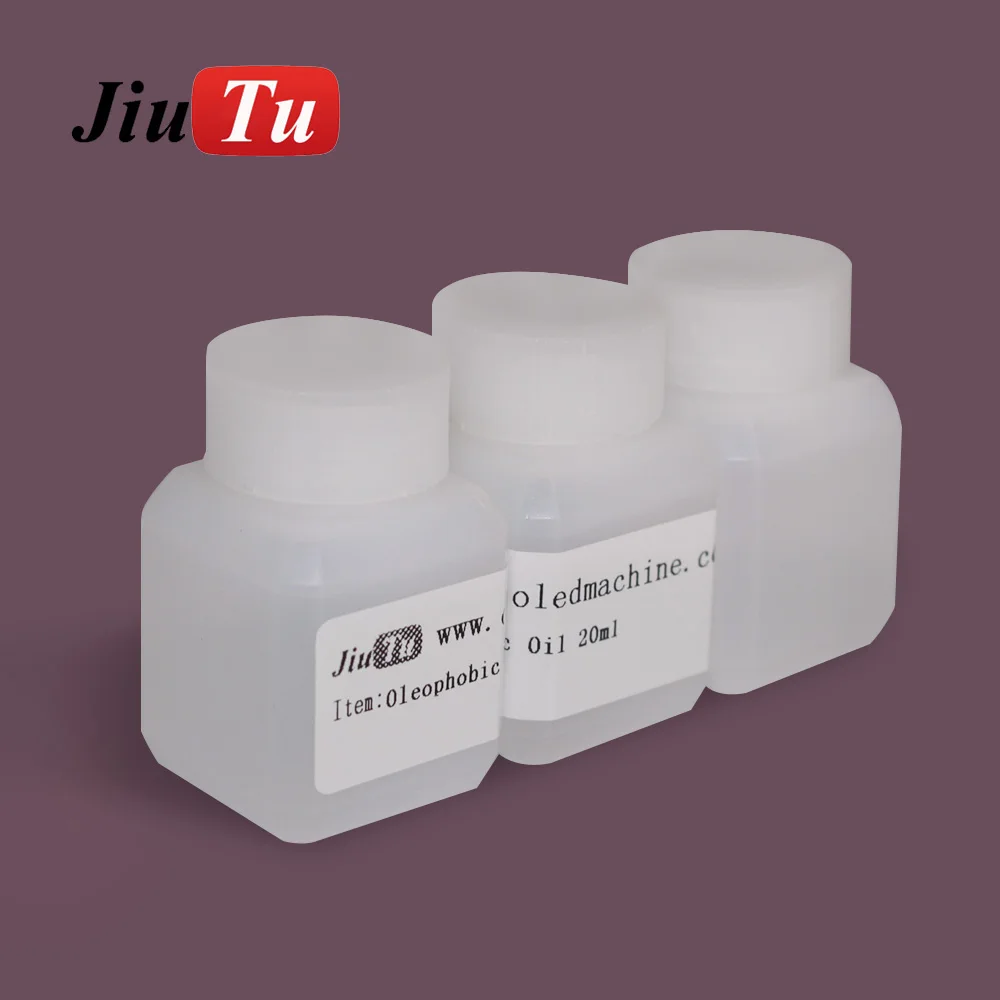 น้ำมัน oleophobic 20ml สำหรับเครื่องขัดโทรศัพท์โซลูชั่นการกำจัดรอยขีดข่วน