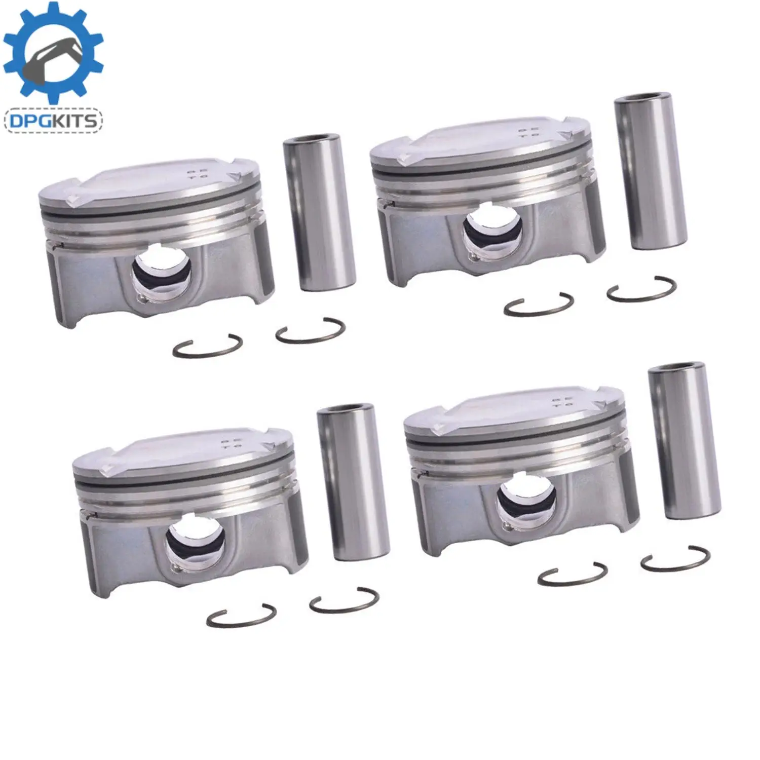 

4pcs 23410-2G400 234102G400 Pistons & Pins For Hyundai Sonata Kia Optima 2011-2013 2.0L Turbo With 1 Year Warranty