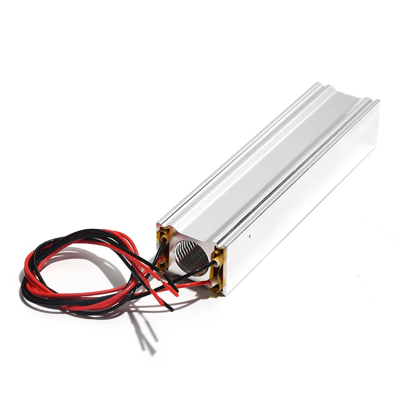 1PC PTC Semiconductor Constant Heating Tube 120x29x21mm For Methanol Stove Fuel Electric G1/4 12mm Internal Thread Aluminum