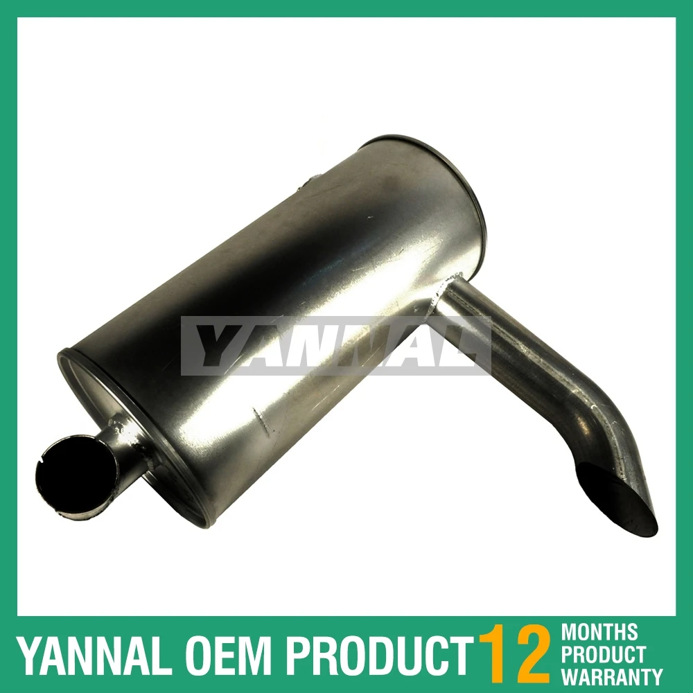 Garantie 1 an 4255658 Silencieux avec boulon en U pour moteur Hitachi EX120-2 EX120-3 4BG1 EX120-1