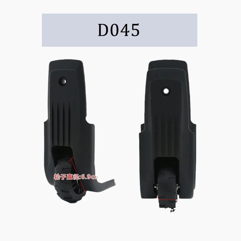For Fixed Luggage Trolley Wheels Straight Castors With Durable Front Push Wheels Installation Tools + Replacement Wheels