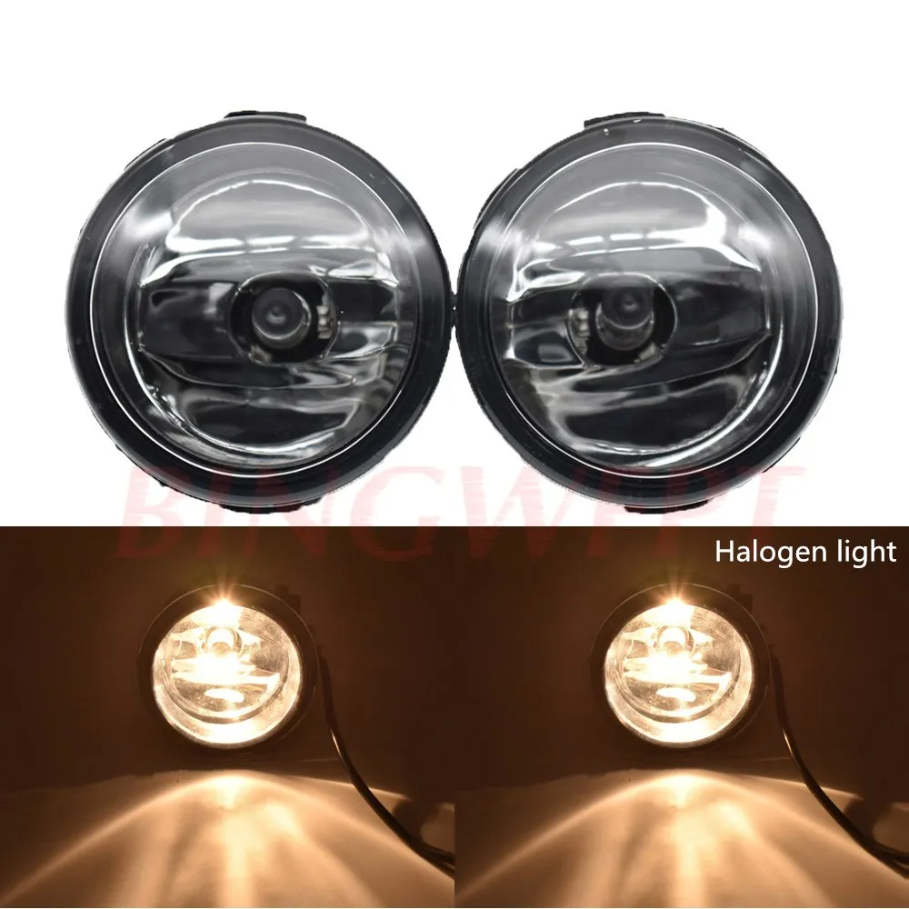 LED Fog Light Assembly For Nissan Tiida Versa Juke Patrol 3 Y62 Cube 2010-2014 Car Front Bumper Fog Lamp Daytime Running Light