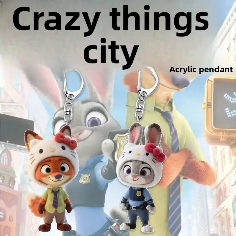 

2026Crazy Animal City surrounding cute cartoon new acrylic