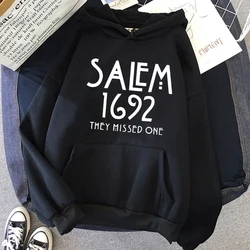 Halloween Hoodies Salem 1692 They Missed One Hoodie I Am Kenough Sweatshirt Women Men Hoodies Sudaderas