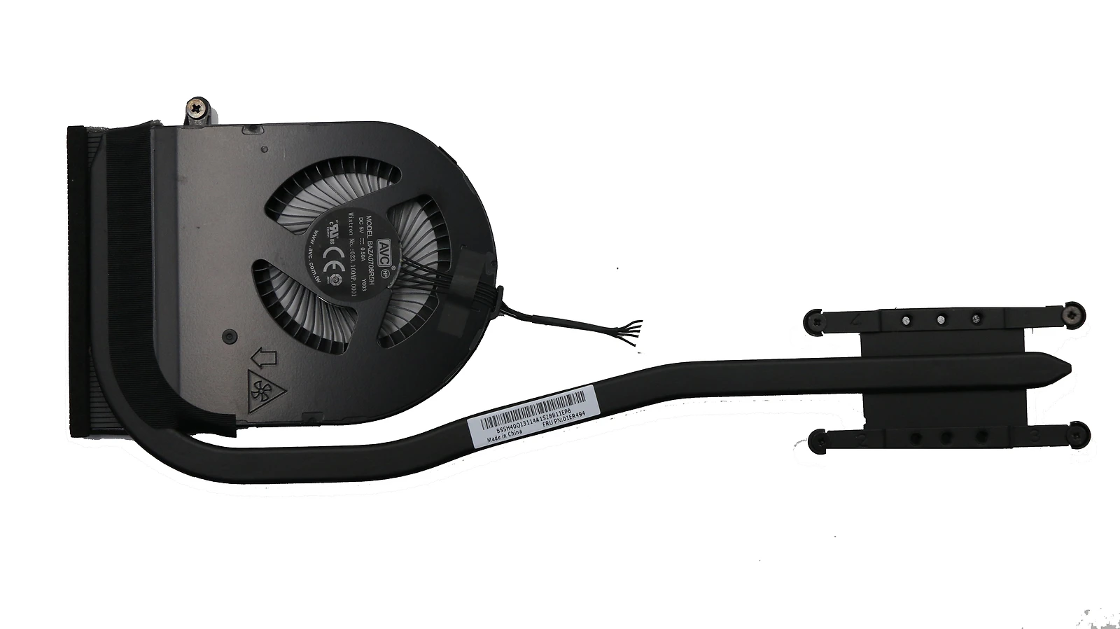 

01YR454 01ER494 For Lenovo ThinkPad T580 Laptop UMA CPU Heatsink Cooling Fan