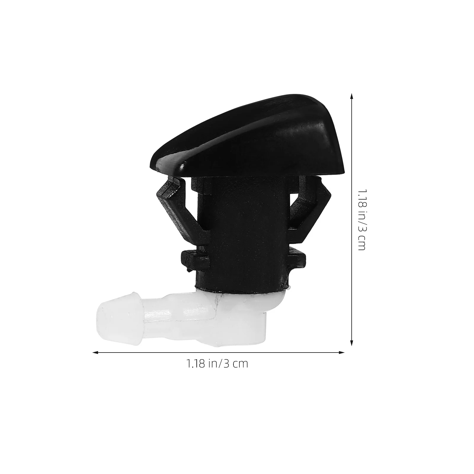 

Washer Front Automotive Replacement Kit ABS Washers Windshield Washer Nozzle Windshield Sprayer Nozzle Pair