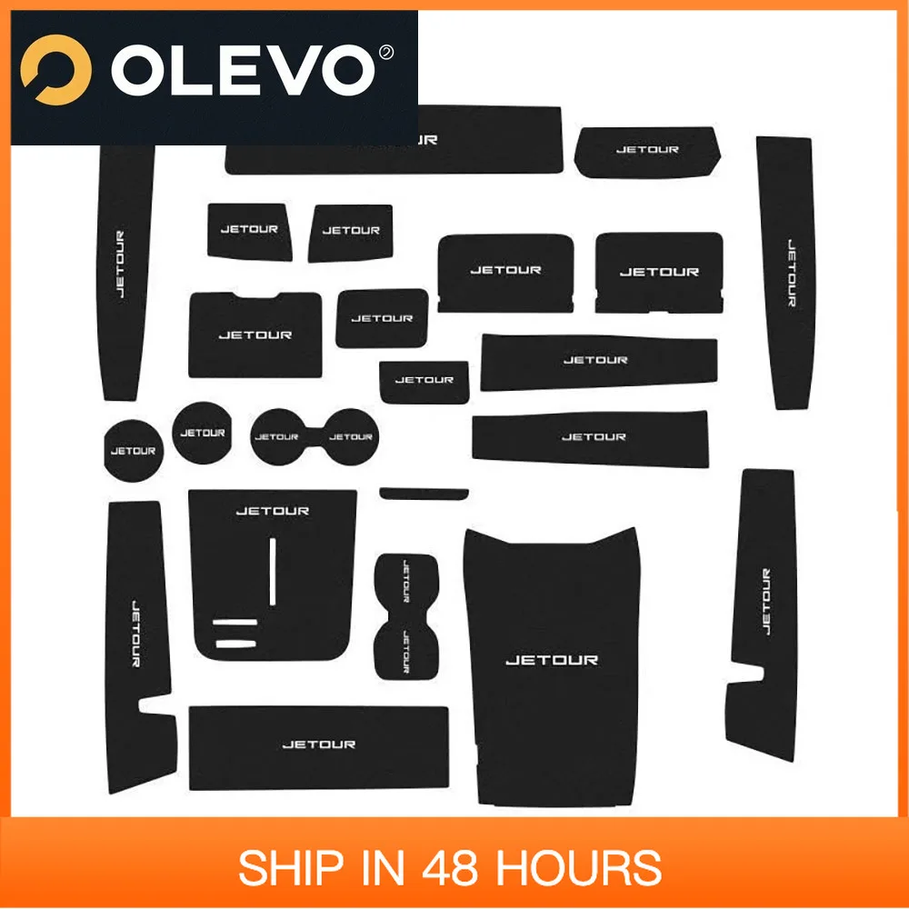 

Подходит для Chery Jetour Traveler T2, коврики для внутренней центральной консоли, дверных слотов, автомобильные декоративные товары, модификация, доступ