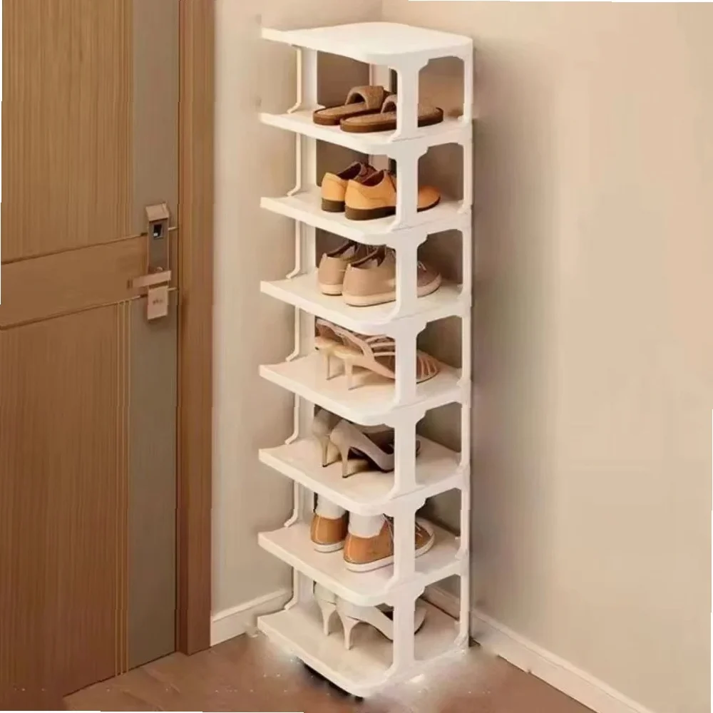 The Gap Shoe Rack – Vertical Shoe Storage for Easy Entry, Multi-Level Home Shoe Cabinet for Entrance Area
