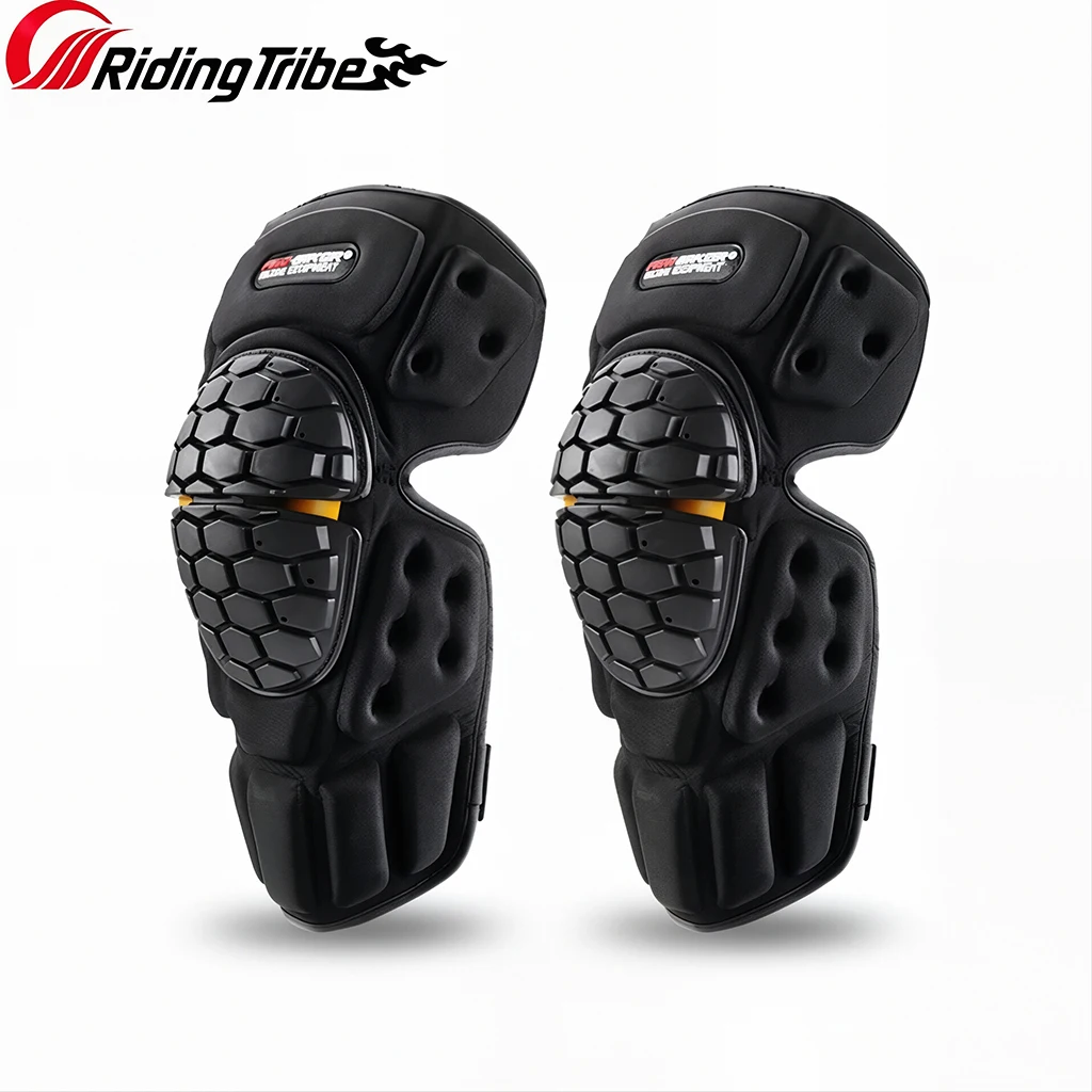 Motorcycle Honeycomb Knee Guards Moto Kneepads Motocross Off-Road Racing Shin Protector Outdoor Riding Gear Knee Pads