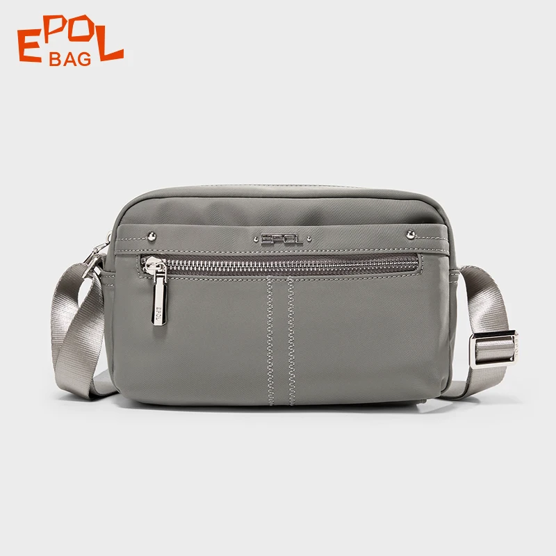 

EPOL маленькая сумка через плечо женская нейлоновая легкая водонепроницаемая сумка через плечо тренд 2025 повседневная дорожная модная женская сумка 6102-04