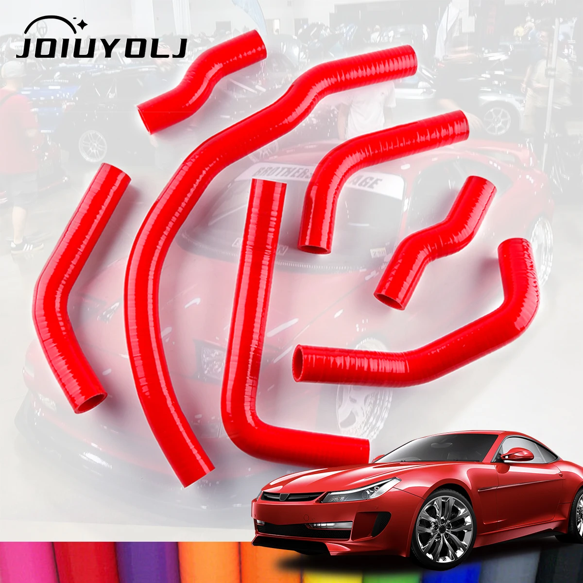 

For Toyota MR2 SW20 3SGTE REV TURBO 1993 1994 1995 1996 1997 1998 1999 ZAP Silicone Radiator Hose Kit