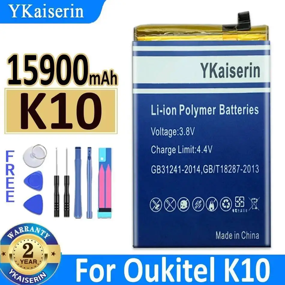 

15900Mah Stable Mobile Phone Battery Reliable Replacement For Oukitel K10