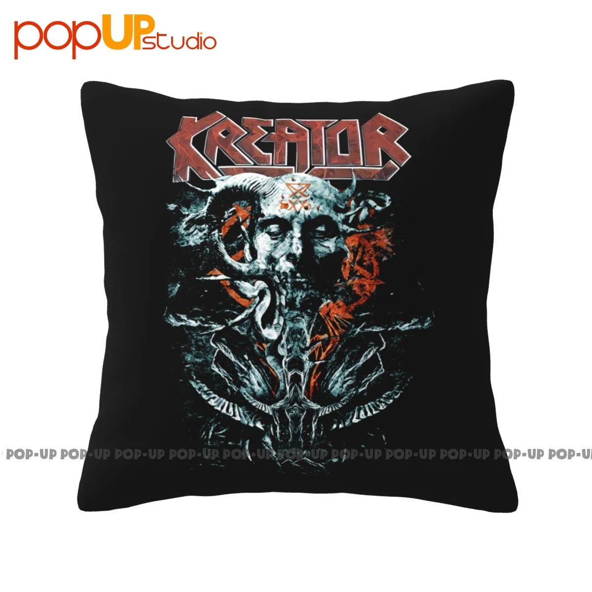 Best Is Real Kreator Satan P-520 Pillowcase Throw Pillow Cover Natural Thickened For Bedroom