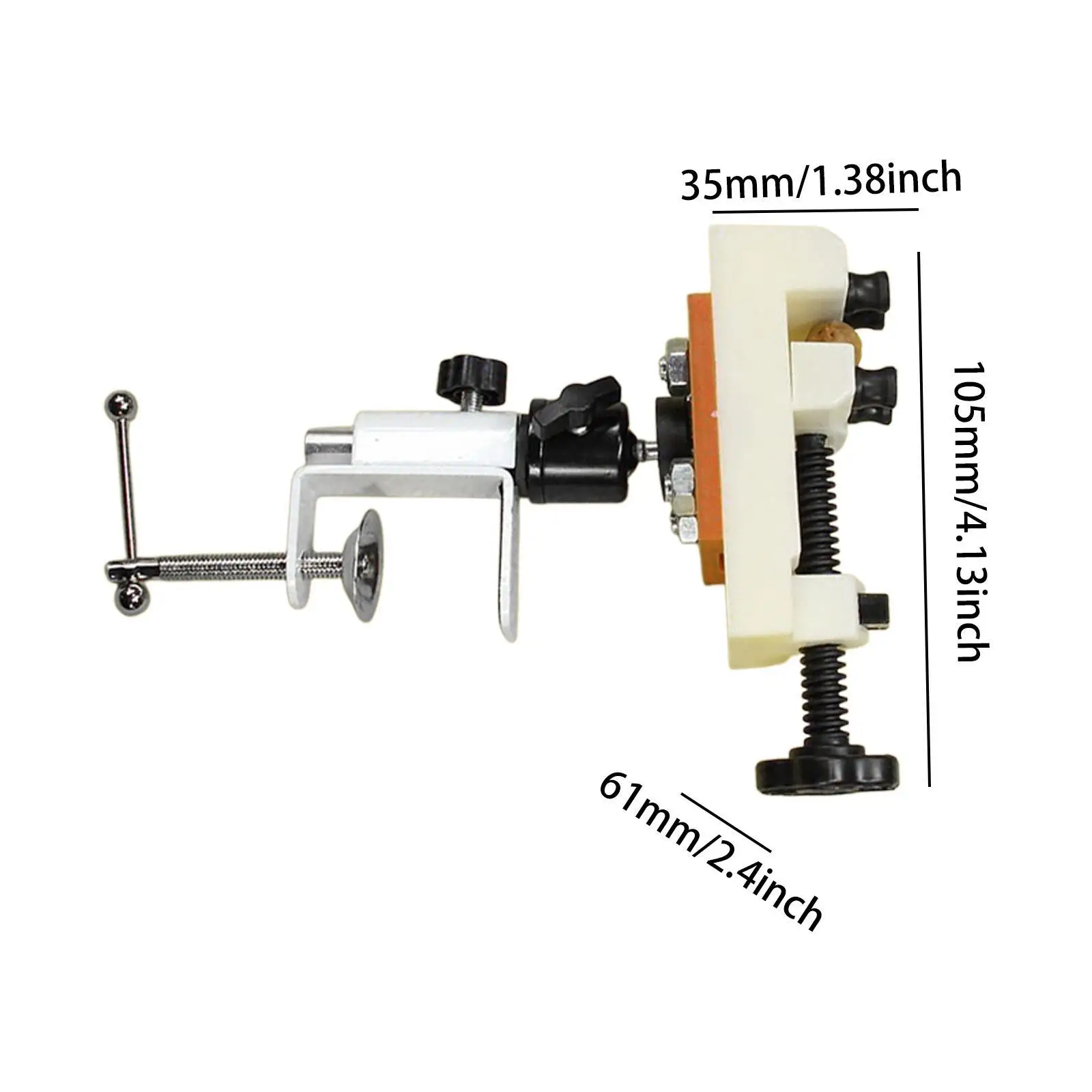 Mini Desktop Table Vice Workholding Device Portable Professional Mobile Fixed Clamp for Jewelry Repair Fixing Small Part DIY