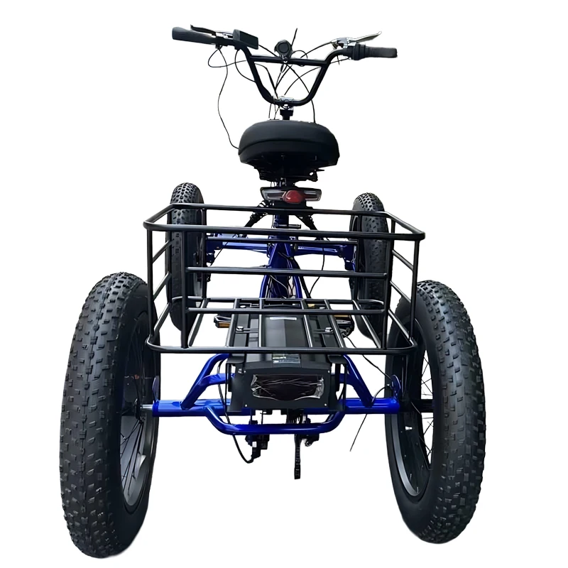 Quadricycle Customizable 4 Seats Sightseeing Tourism 4 Wheel Tandem Family Bike Quadricycle Without Canopy Pedal Car