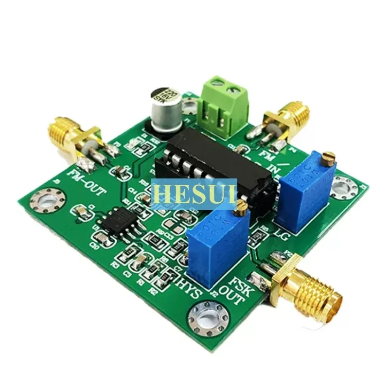 

Модуль демодоляции FM FSK Приемник обработки сигналов NE564 может удалить частоту несущего модуля 10–90 МГц.