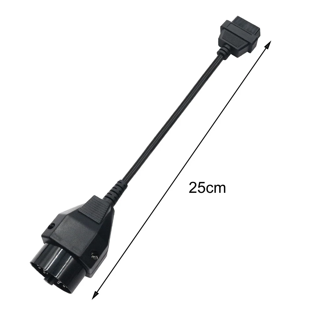 for BMW OBD2 16Pin Cable Old Cars 20P to 16P OBDII Extend Connector Long 25cm