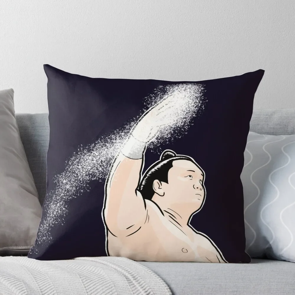 

Hakuho Salt Throw Throw Pillow Pillow Covers Decorative Custom Cushion luxury sofa pillows Couch Pillows