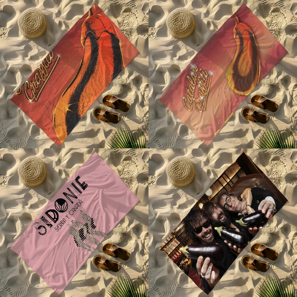 C-CatalanS Towel Beach Bath Quick-Drying Graffiti Lightweight Portable Sauna S-SidonieS-ES Camping Swim Pool Travel