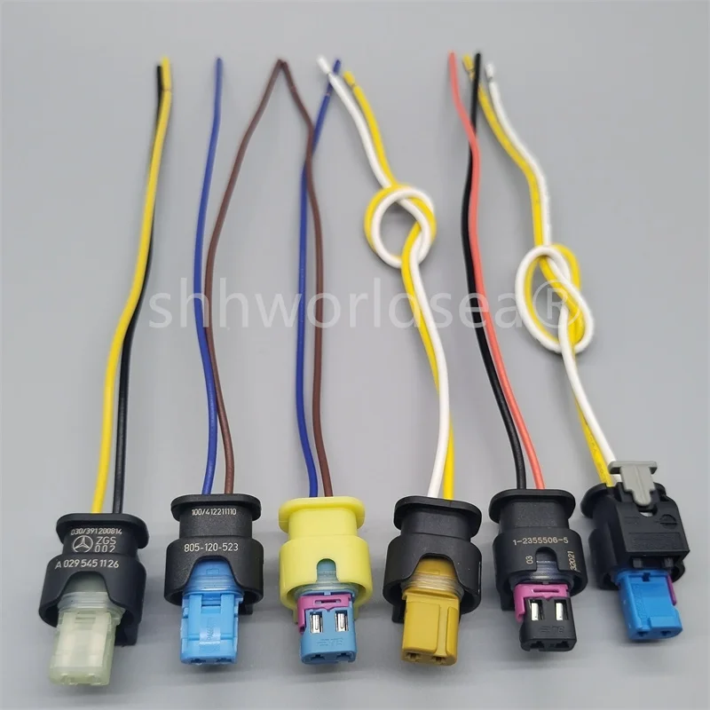 

1PCS 2 Pin female Automotive waterproof connector Harness connector 805-120-522 A0225451926 3-1718643-1 3-1718647-1 C 0090-235