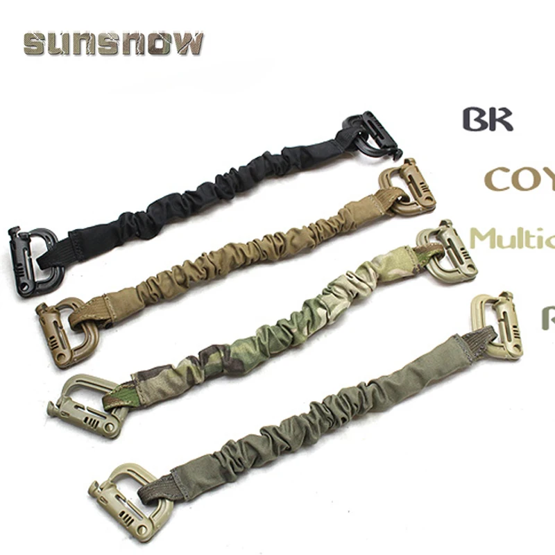 

Tactical Vest Dccessories Airsoft Hunting And Shooting Combat Equipment Fixed Ring Launcher Fixed Elasticity Suspension Belt