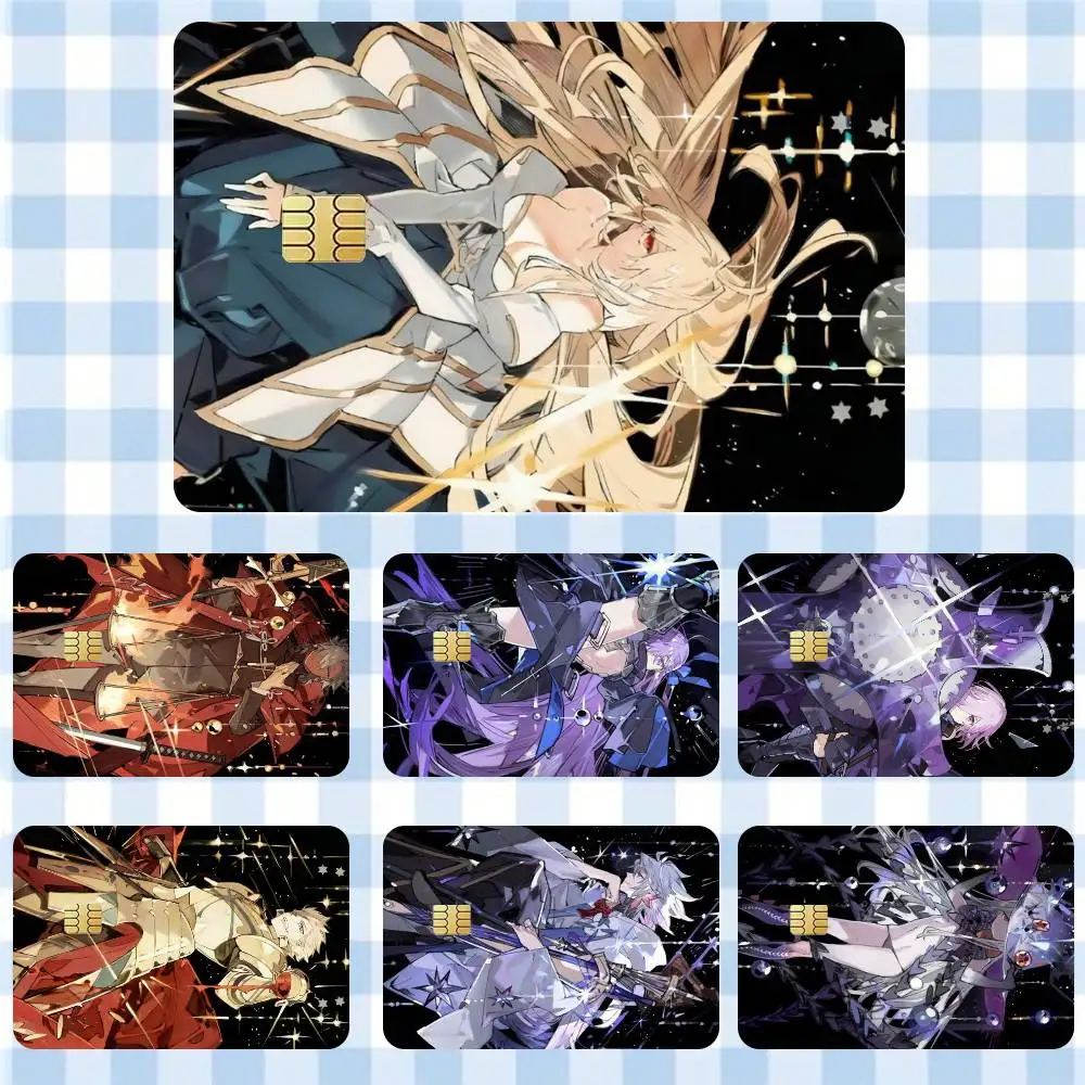 

Game Fate Grand Order Sticker Film Tape Skin for Credit Card Debit Card Waterproof Stickers Cartoon