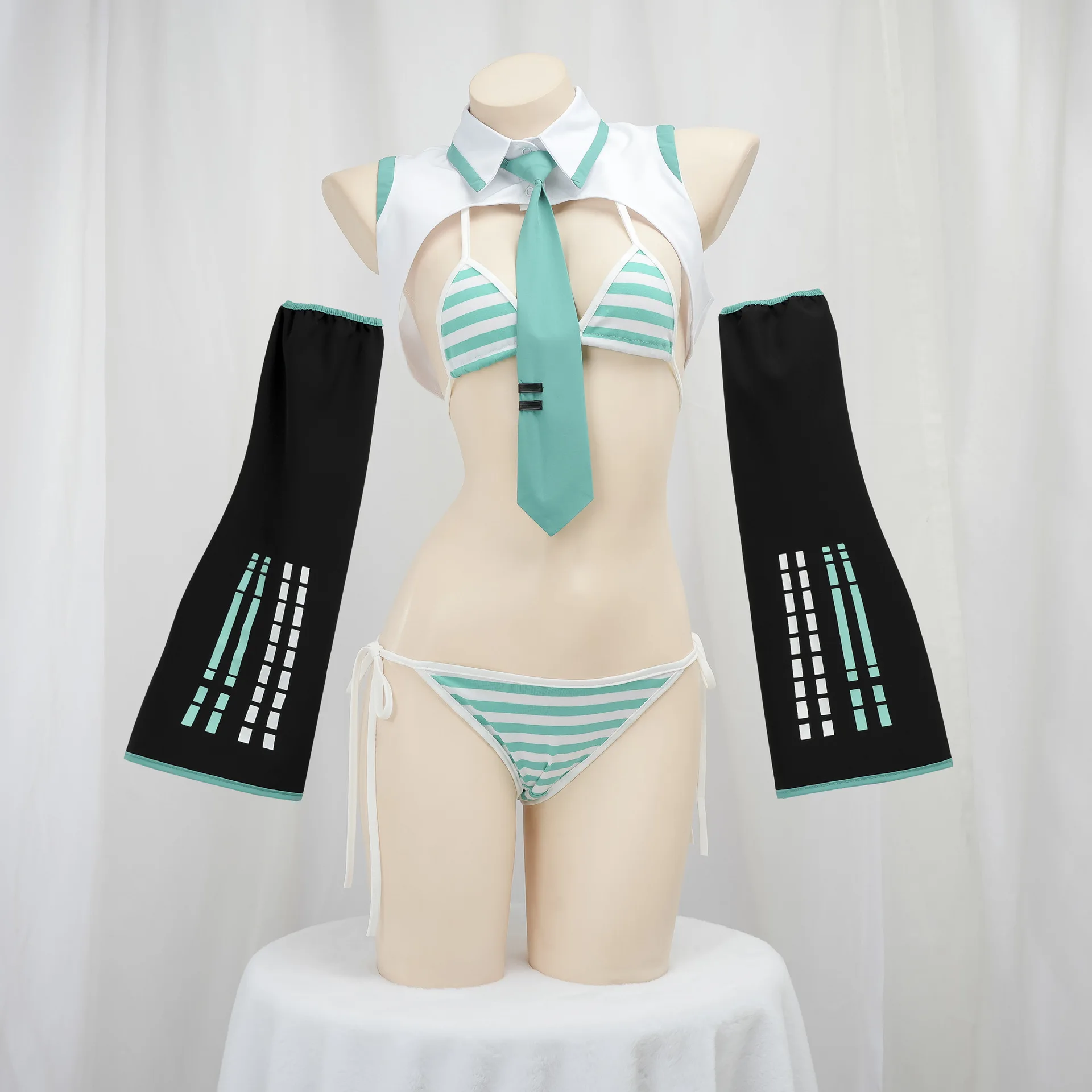 Anime Game Women Sexy Cosplay Suits Costume Girl Halloween Christmas Roleplay Uniforms Bikini Set Idol Cosplay Swimwear Swimsuit view 2