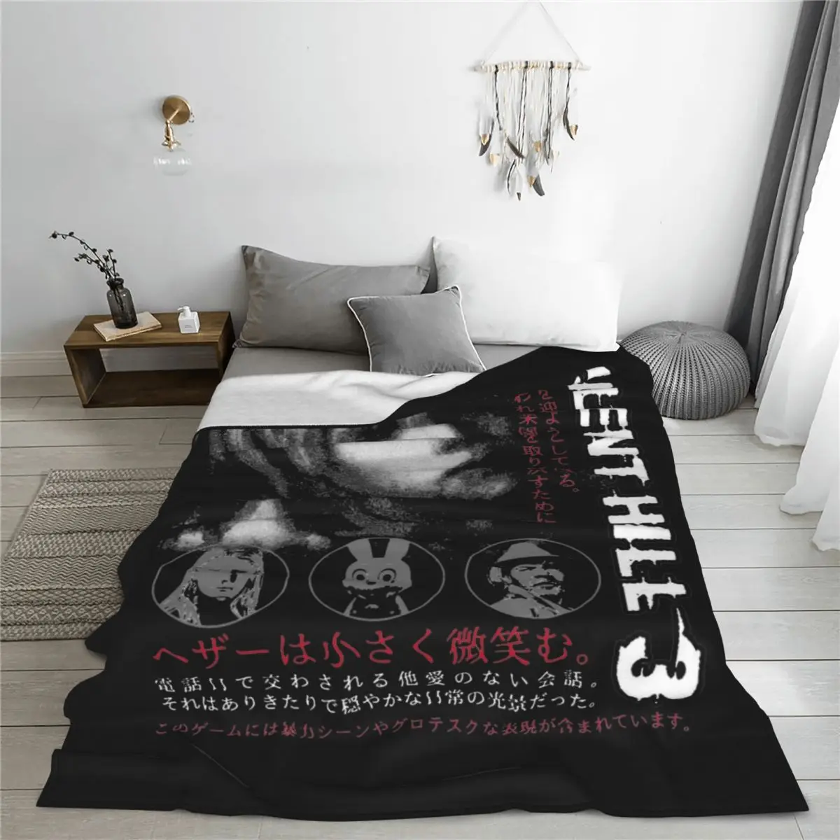 Silent Hill 3 Blankets Fleece Summer Multifunction Ultra-Soft Throw Blanket for Bed Outdoor Bedding Throws