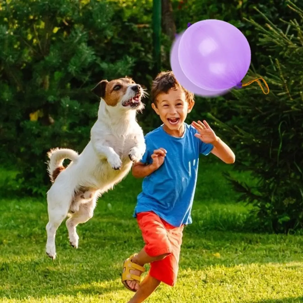 

10Pcs 18 Inch Punch Bounce Balloons with Rubber Band Heavy Duty Punching Balloon Birthday Party Party Favors Thicken Fun Ballon