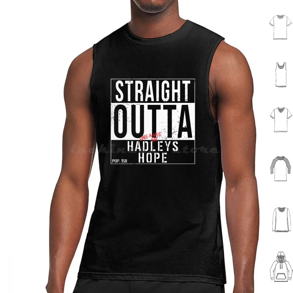 Straight Outta Hadley's Hope Tank Tops Vest Sleeveless Hadleyshope Hadleys Hope Hadleys Xenomorph Acheron Lv426 426