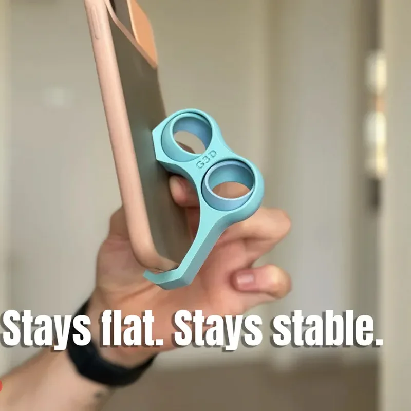 

1pc Universal Mobile Phone Grip, Portable Desktop Holder, Decorative & Relieves Hand Fatigue