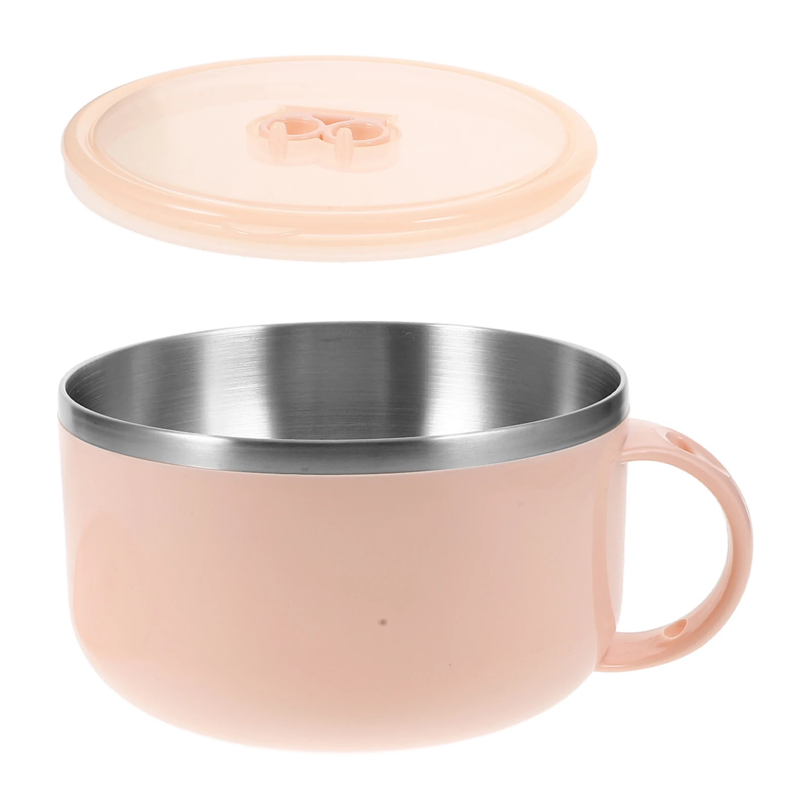 

1200 Ml Medical Stone Instant Noodle Bowl Ramen Bowls Serving with Lids Food Container