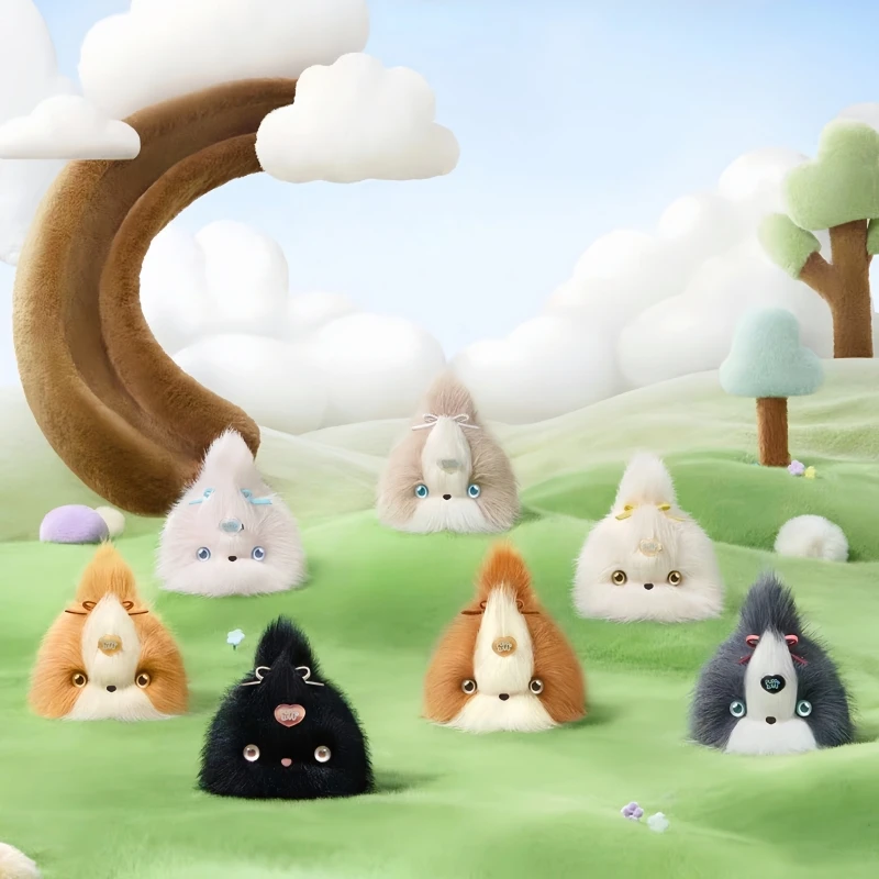 

Новинка, хит продаж, натуральная Puppo Luvu из пушистой серии Star'S Lavo, слепая коробка-сюрприз, милая подвеска, сумка, украшение, подарки на день рождения