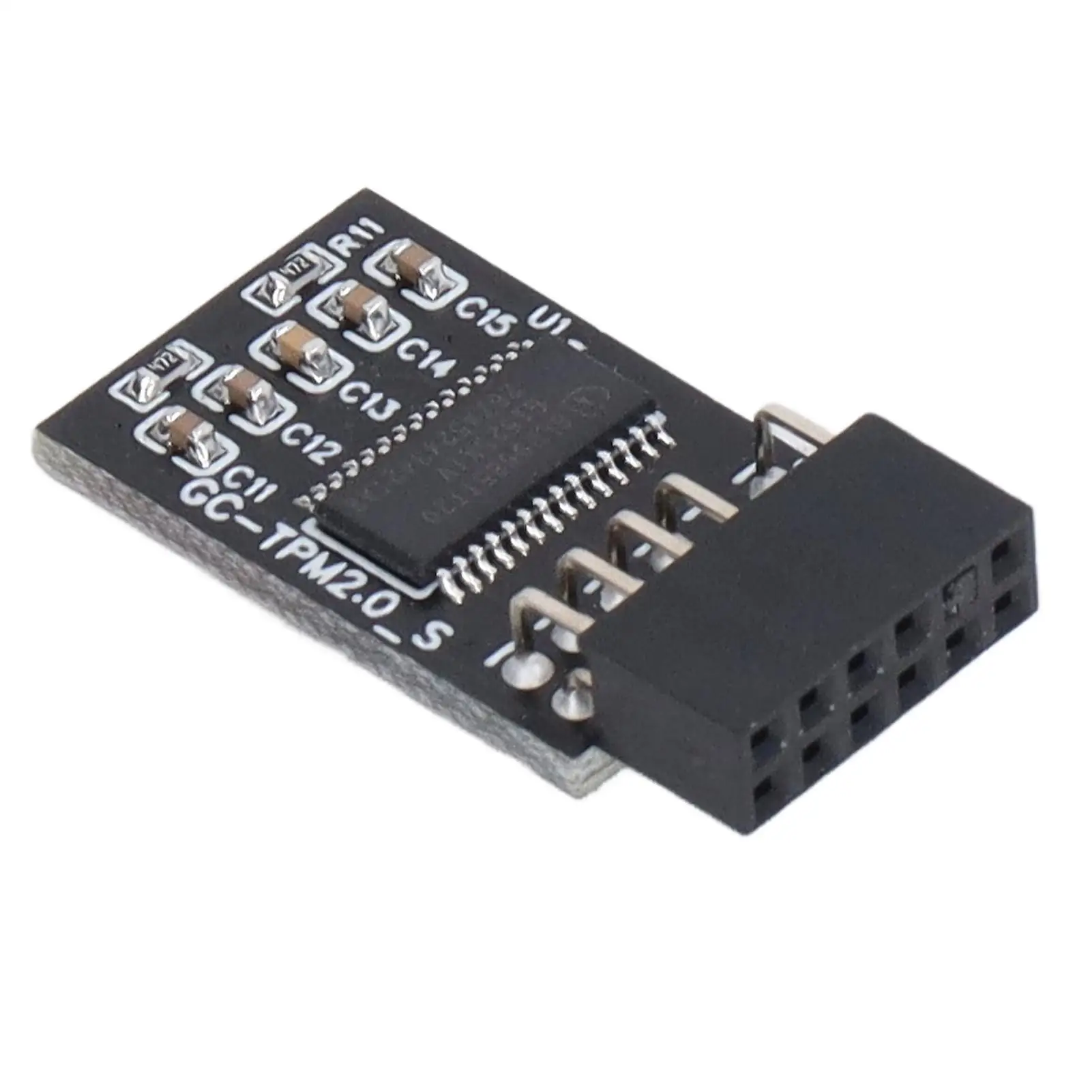 TPM 2.0 LPC SPI 12Pin Security Module for gigabyte Remote Card Encryption Accessory