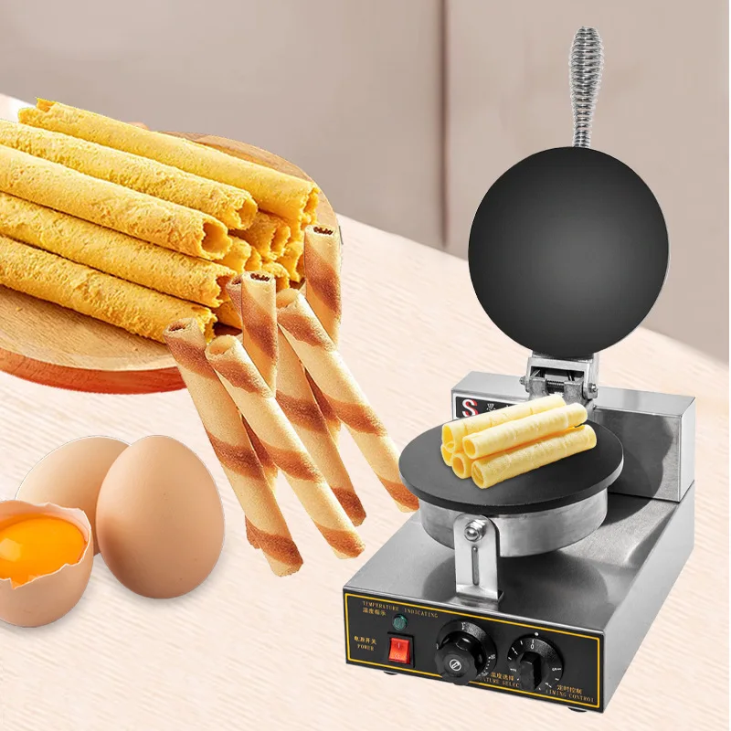 เครื่องทำวาฟเฟิลอเนกประสงค์ TX เครื่องทำขนมวาฟเฟิลแบบอัตโนมัติ เครื่องทำขนมวาฟเฟิลสำหรับขาย