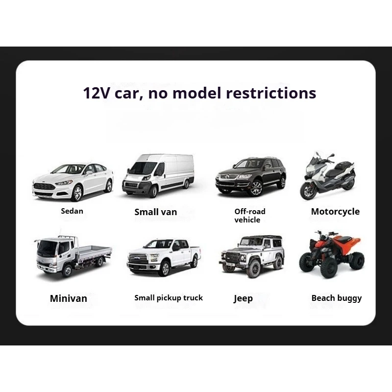 12V 6000mAh Car Jump Starter Auto Starthilfe High Power with Air Compressor Inflatable Pump Portable Power Bank