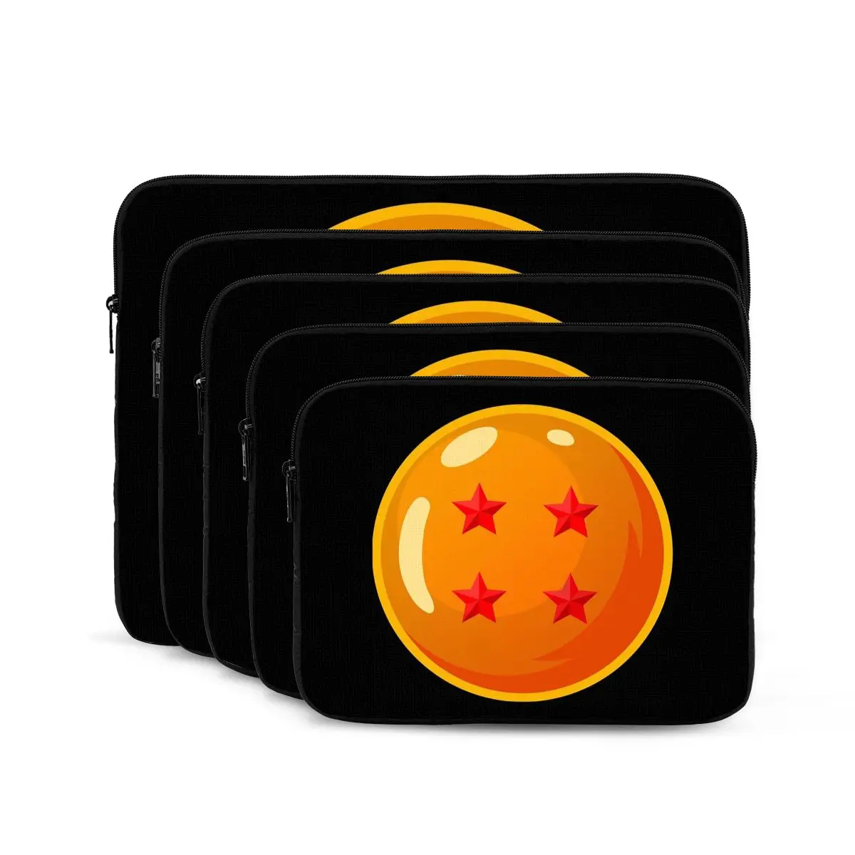 DBZ - Four Star Dragonball Notebook Laptop Bag Case Pouch 10 12 13 15 17 Inch For Macbook Air Pro Tablet Shockproof Case Bag