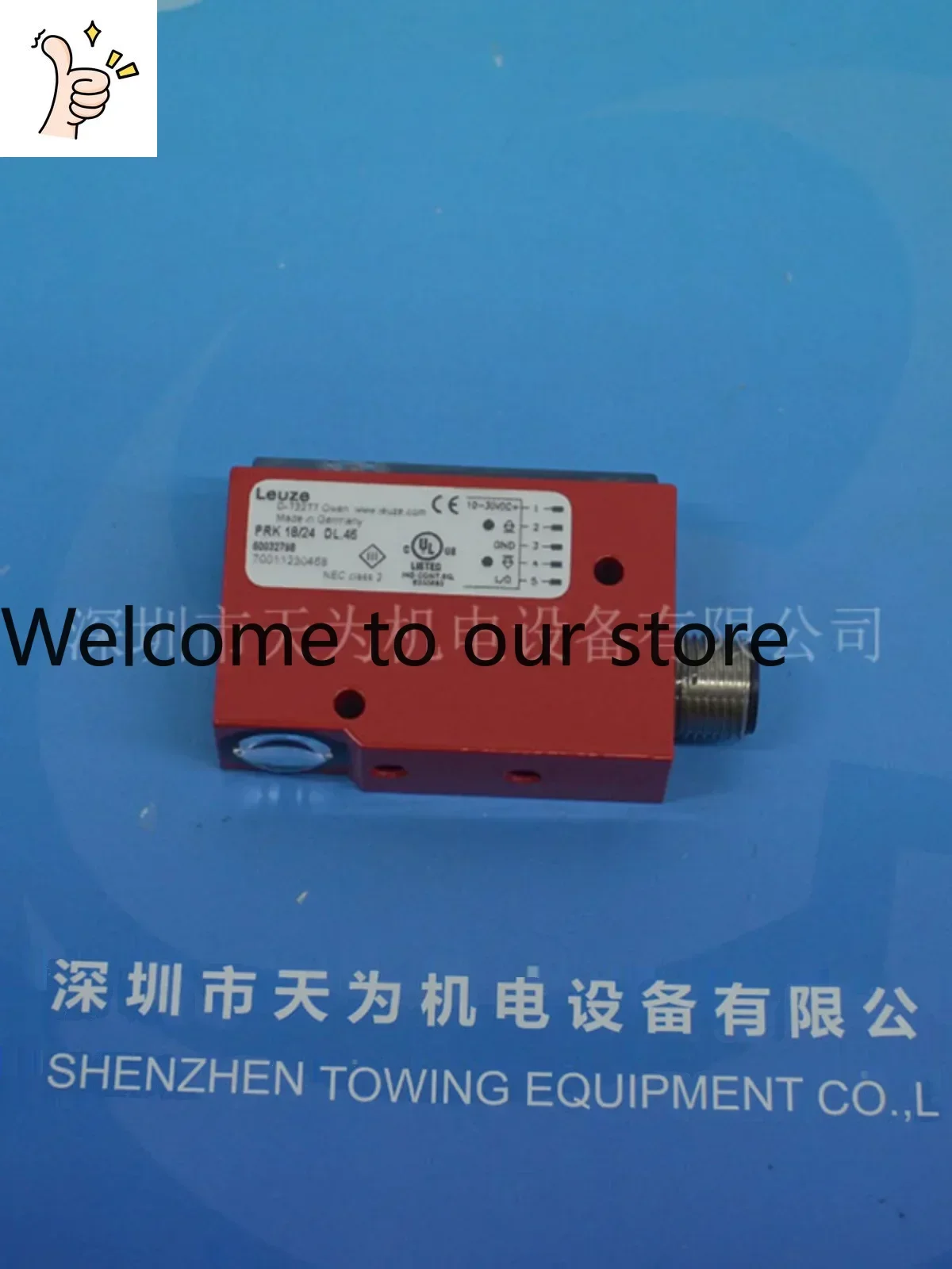 2026.4 Original/1 Year Warranty PRK 18/24 DL.46 Reflective Photoelectric Sensor Leuze, Germany