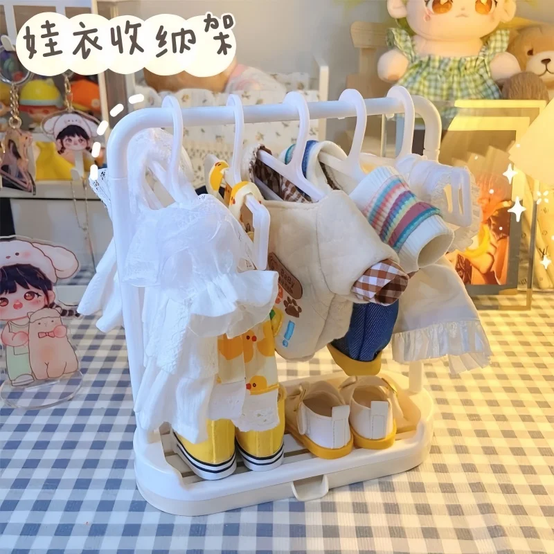 

Лидер продаж 2024 года, мини-вешалки подходят для одежды для кукол Bjd, вешалки для одежды Labubu 17 см и различные другие вешалки для одежды для кукол