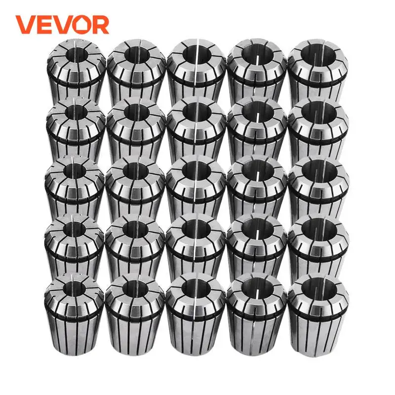 VEVOR 25 Pcs Collet Set ER32 Collet Chuck 1/16 inch-3/4 inch Holder Spring Collet Set for CNC Engraving Machine & Lathe Tool