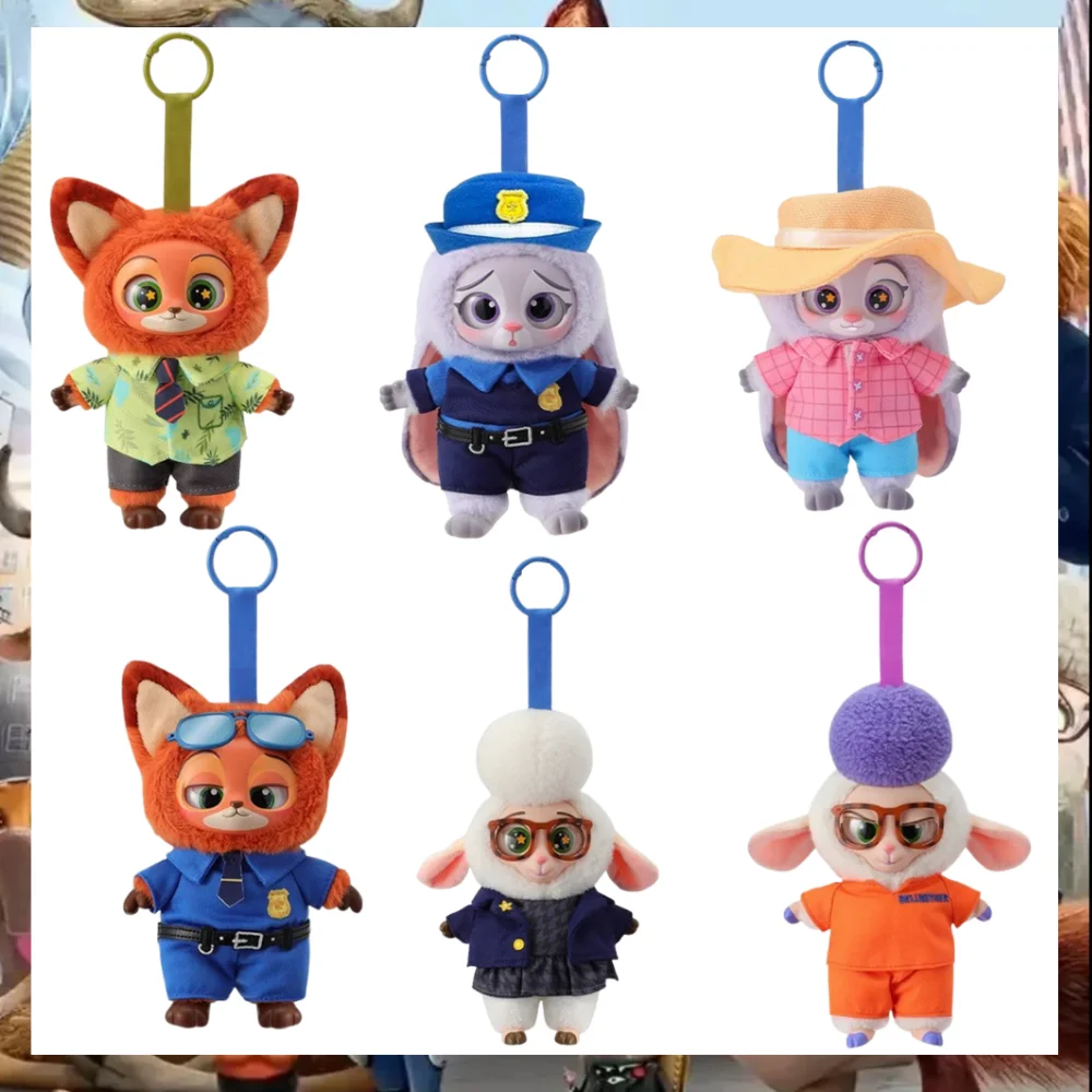 

Cute Zootopia Nick Judy Action Figure Plush Vinyl Doll Mystery Box Anime Figures Cartoon Collection best gifts