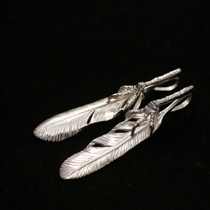 ciondolo-artiglio-d'aquila-in-argento-sterling-925-charm-a-piuma-accessori-fai-da-te-gioielli-per-coppie-in-stile-giapponese-coreano-contorniati