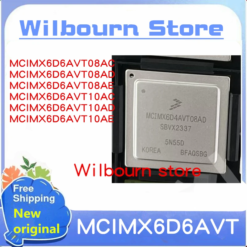 

2PCS/LOT MCIMX6D6AVT08AC MCIMX6D6AVT08AD MCIMX6D6AVT08AE MCIMX6D6AVT10AC MCIMX6D6AVT10AD MCIMX6D6AVT10AE MCIMX6D6AVT BGA624 New