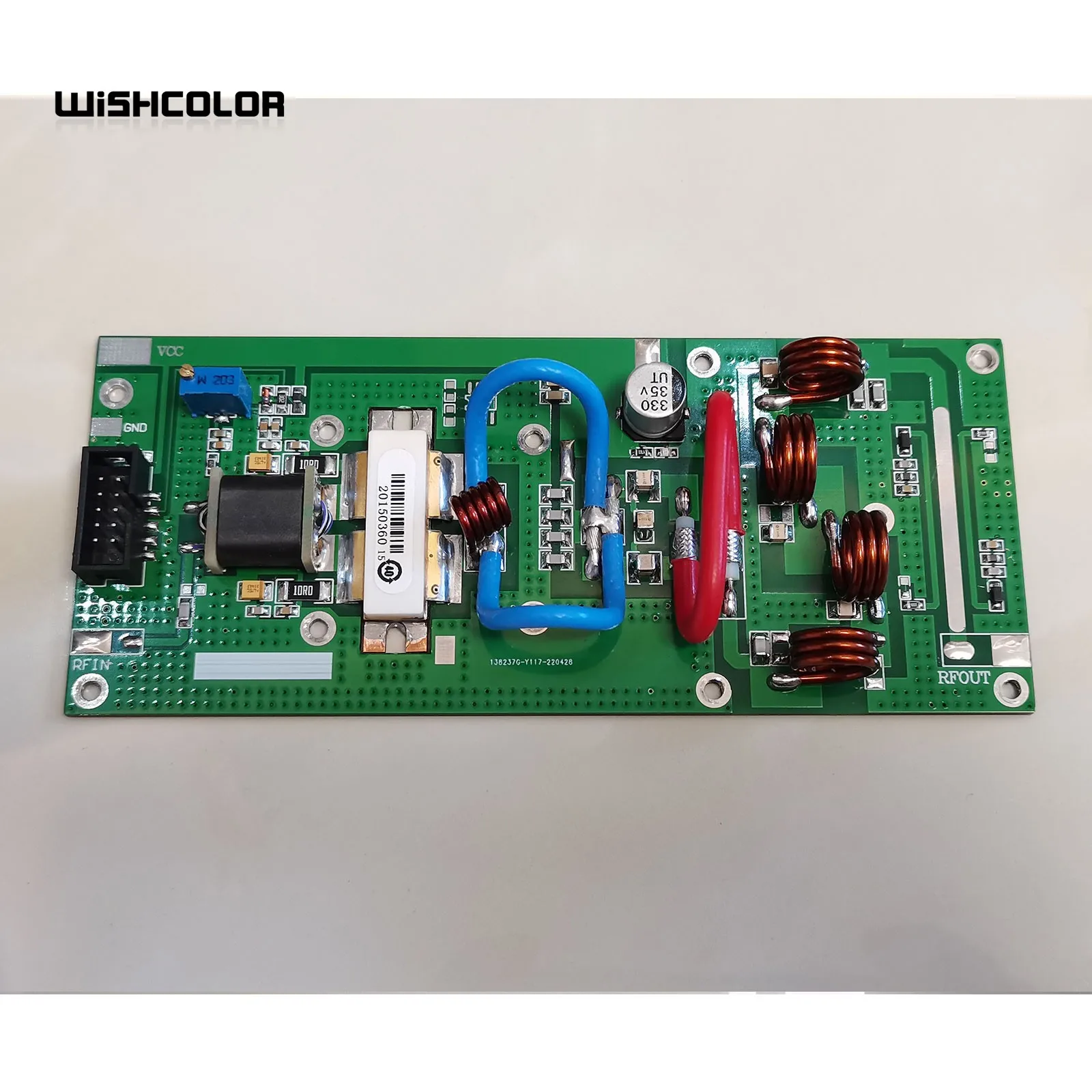 Wishcolor 300W 80MHz-109MHz FM Transmitter Power Amplifier Board Suitable for FM Transmitter Board