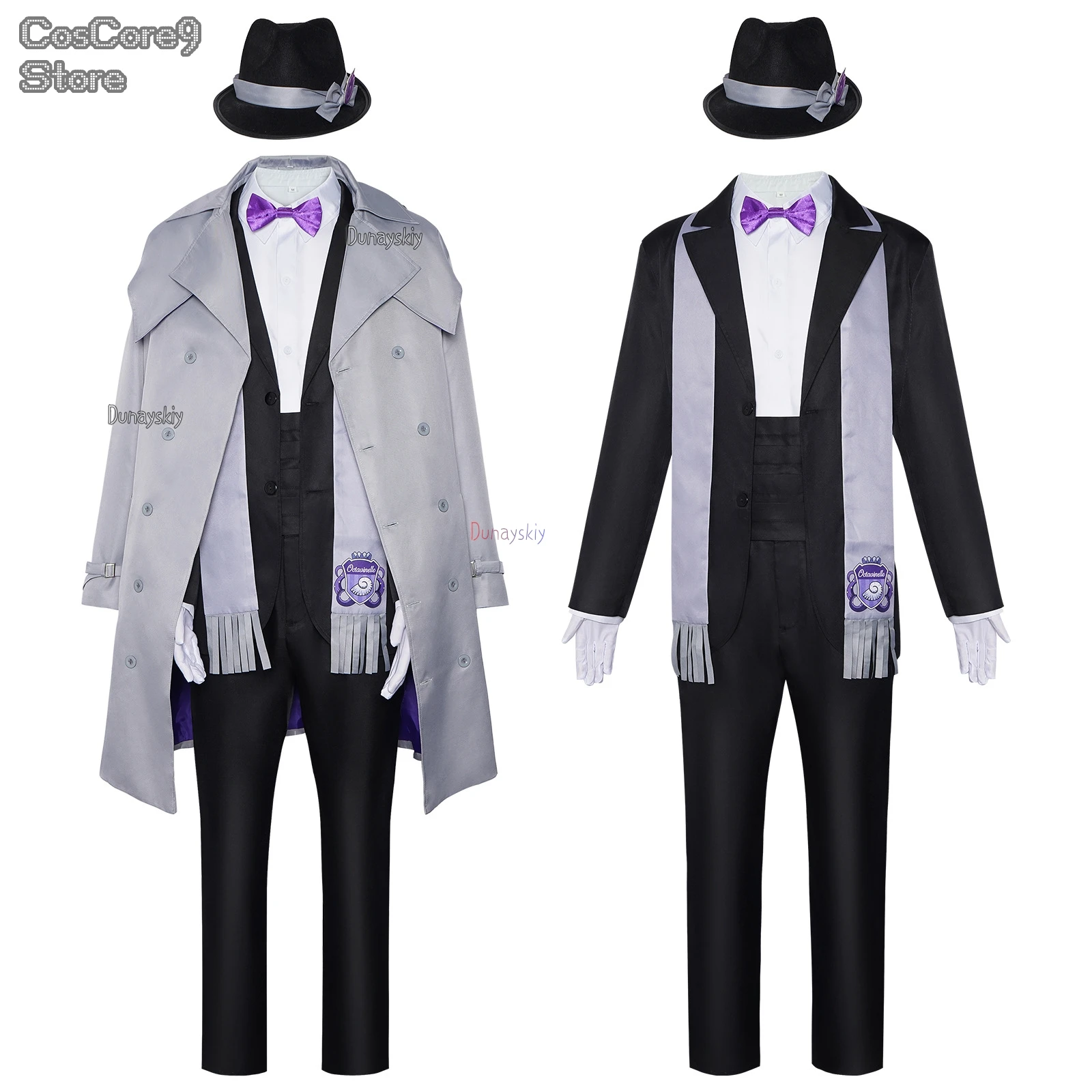 

Игра Twisted Azul Ashengrotto для взрослых Floyd Wonderland, униформа, костюм для Хэллоуина, карнавала, вечерние костюмы, косплей органов로윈 의상