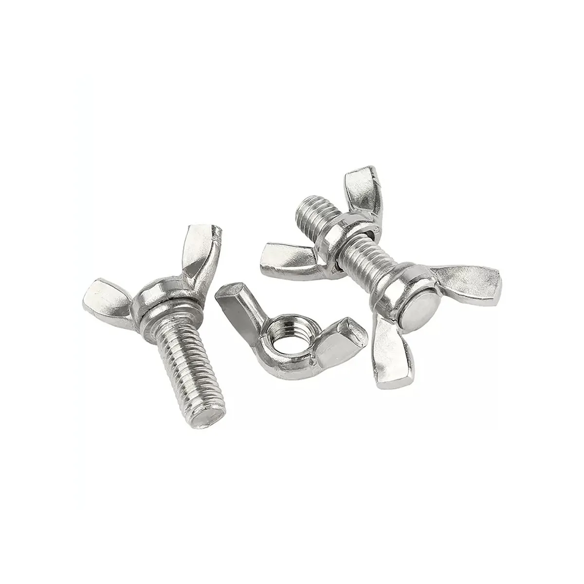 304  Stainless Steel Butterfly Nut Set/Butterfly Hand Bolt