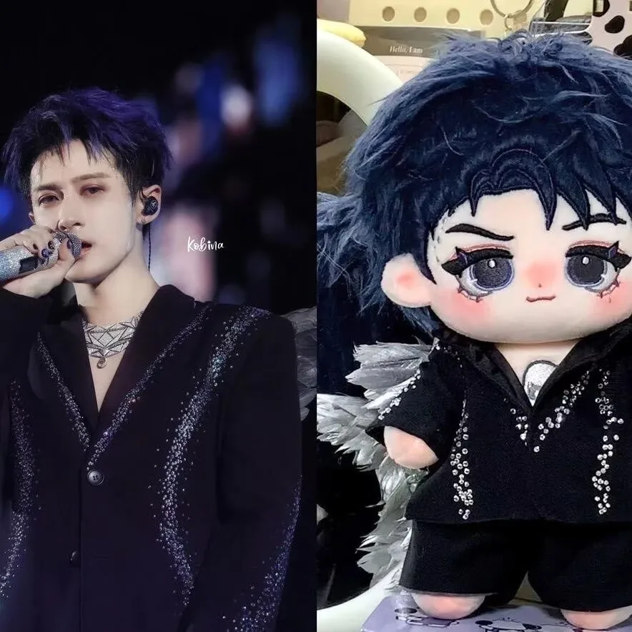 20cm Tan Kisser character, Tan Jianci's prototype cotton doll gift from Shenzhen's final show view 2